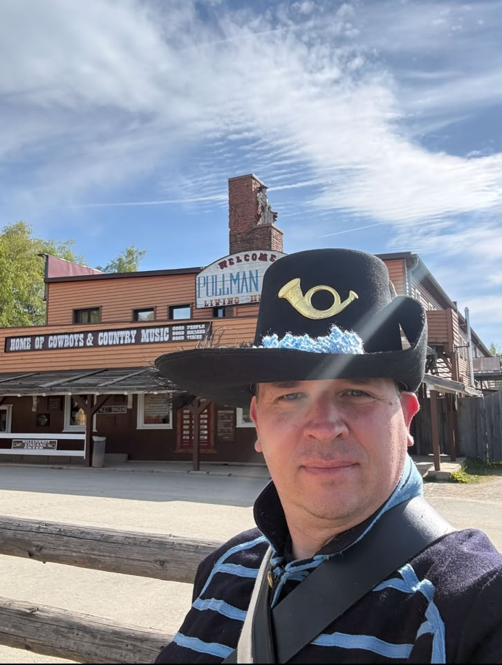 Union Soldat vor Pullman City Harz